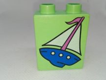 Lego Duplo Képeskocka - Hajó (karcos)
