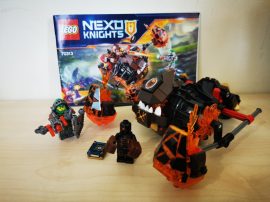 LEGO Nexo Knights - Moltor lávazúzója (70313) (katalógussal) (kicsi hiány, eltérés)