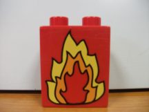 Lego Duplo képeskocka - tűz 