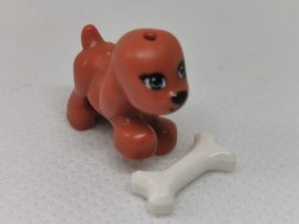 Lego Friends Állat - Kutya csonttal