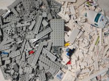   0,77 kg  ömlesztett VEGYES, kilós vegyes lego  csomag (409)