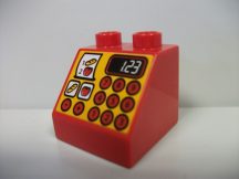 Lego Duplo képeskocka - pénztárgép! (karcos)