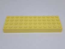 Lego Alaplap 4*12 VASTAG ( halvány sárga)