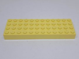 Lego Alaplap 4*12 VASTAG ( halvány sárga)