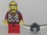 Lego Viking Figura - Viking Red Chess Bishop (vik032)