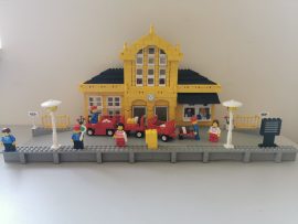 Lego Train - Metró Állomás 4554 (különlegesség, ritka)