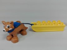 Lego Duplo szánhúzó kutya + hám és szánkó 