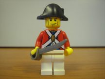 Lego Pirates figura - katona (pi124)