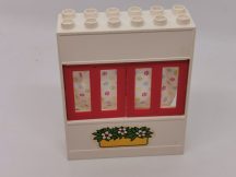 Lego Duplo ablakos fal elem függönnyel