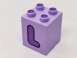 Lego Duplo Képeskocka - Betű