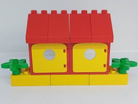 Lego Duplo ablak tetővel virággal