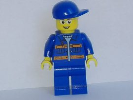 Lego City figura - Munkás (cty224)