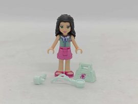 Lego Friends Minifigura - Emma + kiegészítők (frnd077)