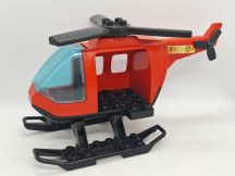   Lego Duplo Helikopter (matrica kopott, kicsit karcos a kabin)