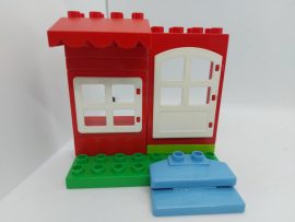 Lego Duplo Ajtó ablakkal és lépcsővel