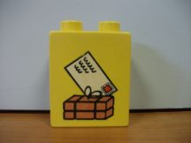 Lego Duplo képeskocka - levél (karcos)