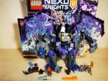   LEGO Nexo Knights - A teljes rombolás kőkolosszusa (70356) (doboz+katalógus) (pár elem hiány, színcserés)