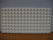Lego Duplo Alaplap 8*16 (fehér) 