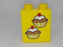 Lego Duplo Képeskocka - Muffin (matricás)
