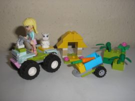 Lego Friends - Stephanie állatmentő küldetése 3935 (dobozzal)