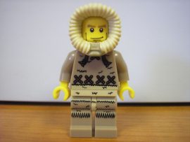 Lego Minifigura - Ice Fisherman (col068)