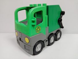 Lego Duplo- Kukásautó, szemétszállító autó (kuka nélkül)