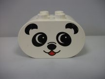 Lego Duplo képeskocka - panda (karcos)
