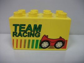 Lego Duplo képeskocka -  team racing 