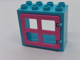Lego Duplo ablak (v.kék)