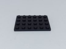 Lego Alaplap 4*6 (fekete)