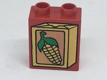 Lego Duplo képeskocka - kukorica (karcos)