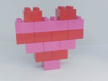 Lego Duplo Szív 10848-as szettből