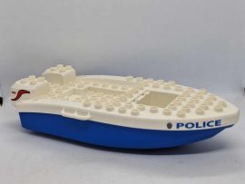 Lego Duplo rendőrségi hajó 4861 készletből motorcsónak 