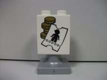 Lego Duplo képeskocka + talp