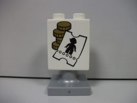 Lego Duplo képeskocka + talp