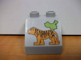 Lego Duplo képeskocka - tigris 