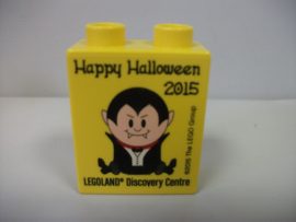 Lego Duplo képeskocka - Happy Halloween 2015 (karcos)