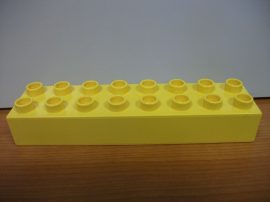 Lego Duplo 2*8 kocka 