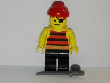 Lego Pirates figura - Piros kalóz (pi031) 
