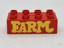 Lego Duplo képeskocka - Farm (kicsit karcos)