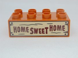 Lego Duplo Képeskocka - Otthon édes otthon (home sweet home)
