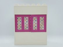 Lego Duplo ablakos fal elem függönnyel