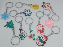   Karácsonyi kulcstartó (kicsi méret) - ajándék - véletlenszerűen kiválasztva - 1 db kerül kiszállításra