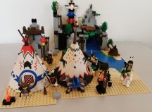   Lego System - Rapid River Village, Indián falu 6766 (pici eltérés) Western 