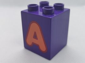 Lego Duplo Képeskocka - Betű