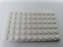 Lego Alaplap 6*10 (fehér)