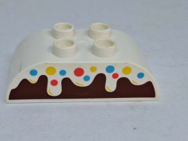 Lego Duplo képeskocka - fagyi (karcos)