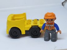 Lego Duplo Teherautó (fekete kerék)!!