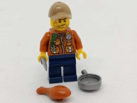 Lego City Figura - Dzsungel Felfedező kiegészítőkkel (cty0795)