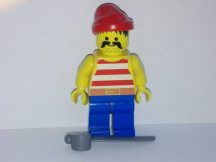 Lego Pirates figura - Piros Kalóz (pi043)